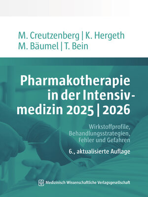 cover image of Pharmakotherapie in der Intensivmedizin 2025 | 2026